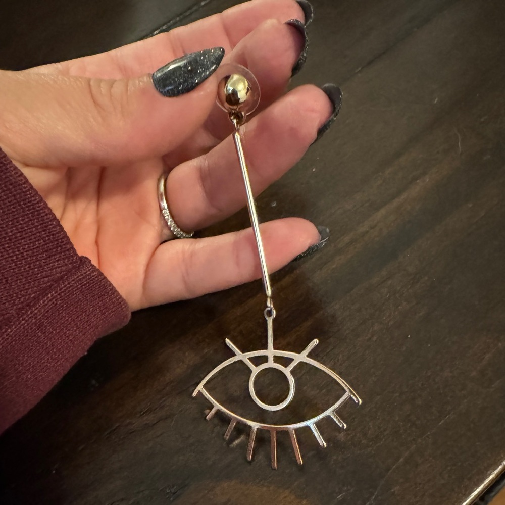 Eye earrings. - Picture 2 of 4
